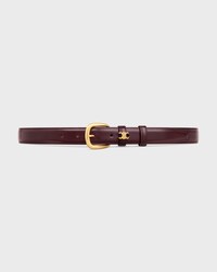 CEINTURE VIVIENNE 25 Taurillon - DEEP BURGUNDY -  - 2 | CELINE