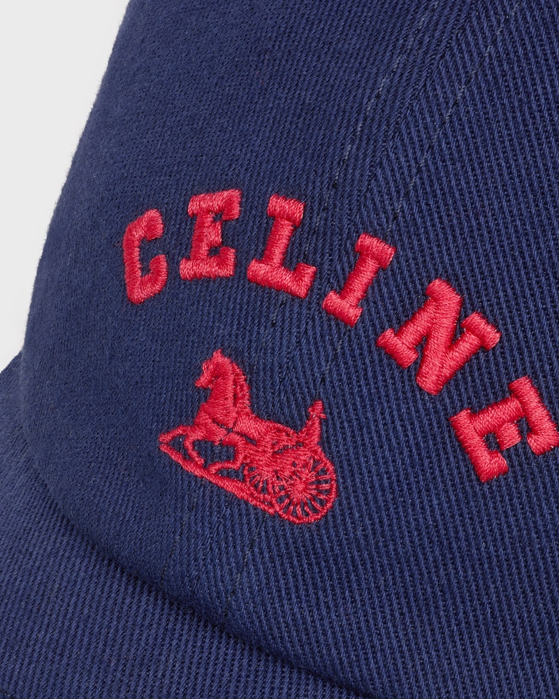 CELINE リシュリュー キャップ / ライトコットンツイル - ディープネイビー -  - 1 | CELINE