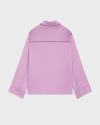 pyjama shirt IN silk satin - GLYCINE -  - 2 | CELINE