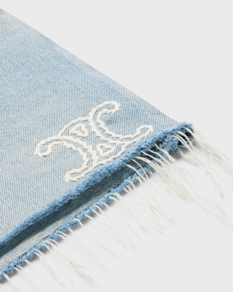 short skate denim sweet honey wash - SWEET HONEY WASH -  - 1 | CELINE