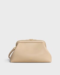 SMALL DOCTOR POUCH IN SUPPLE NATURAL CALFSKIN - DEEP IVORY - EVENING - 1 | CELINE