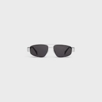Triomphe Metal 03 Sunglasses in Metal - SILVER / SMOKE -  - 1 | CELINE