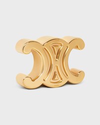 TRIOMPHE PAPERWEIGHT IN STEEL - GOLD - SMALL GIFTS - 2 | CELINE