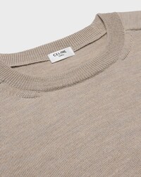crew neck sweater IN wool - LIGHT TAUPE -  - 2 | CELINE