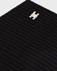 neckwarmer IN SEAMLESS CASHMERE - BLACK -  - 2 | CELINE