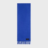 scarf IN cashmere - SAPPHIRE BLUE -  - 1 | CELINE