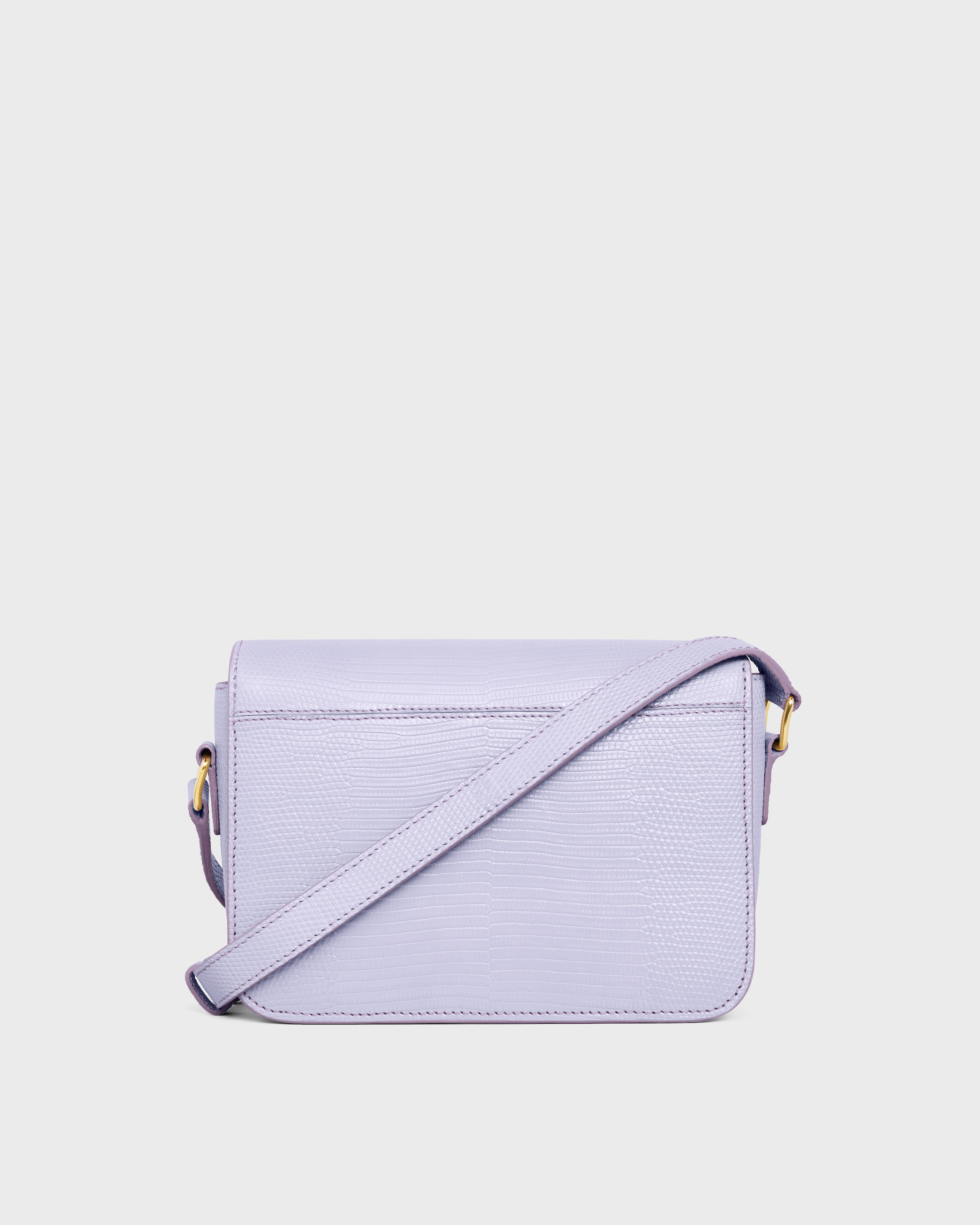 Teen Triomphe Bag in lizard - Light Lavender | CELINE