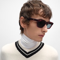 Black Frame 41 sunglasses in Acetate - TRANSPARENT BURGUNDY -  - 2 | CELINE