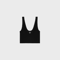 SUJETADOR TRIOMPHE DE ALGODÓN DEPORTIVO - NEGRO -  - 2 | CELINE