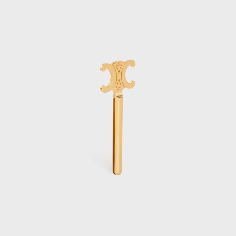 TRIOMPHE TUBE SQUEEZER IN BRASS - GOLD - BATH AND BODY - 1 | CELINE