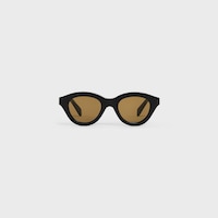 Triomphe Mini 01 sunglasses in Acetate - BLACK -  - 1 | CELINE