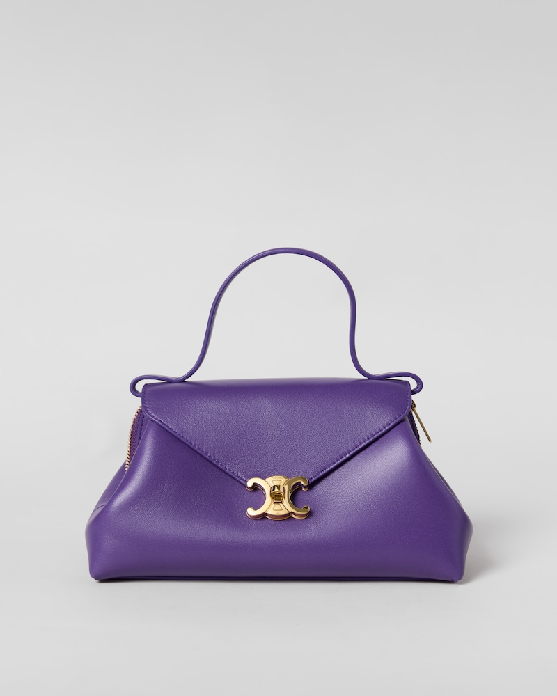 FLAIR BAG PICCOLA IN PELLE DI VITELLO LUCIDA - VIOLA - PER LA SERA - 1 | CELINE