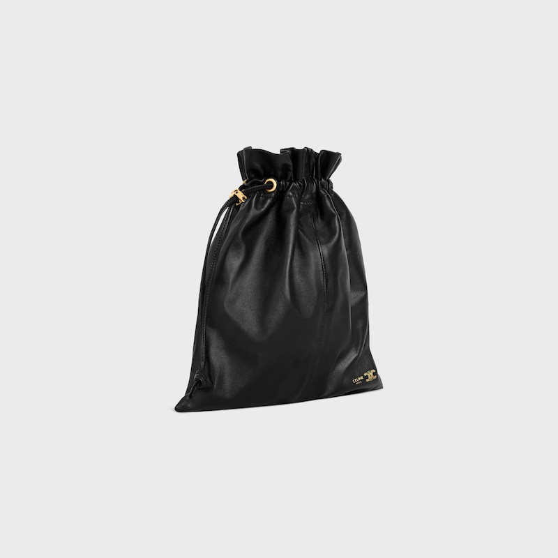 CRYSTAL POUCH PETIT MOD&Egrave;LE Agneau - Noir - Soir&eacute;e - 1 | CELINE