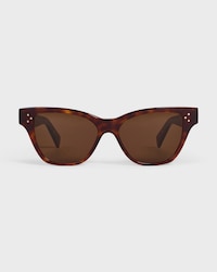 Cat Eye S359 sunglasses in Acetate - RED HAVANA -  - 1 | CELINE