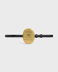 MAISON CELINE BELT IN Taurillon Leather - BLACK -  - 2 | CELINE
