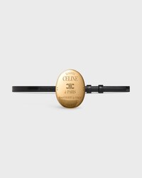 MAISON CELINE BELT IN Taurillon Leather - BLACK -  - 2 | CELINE