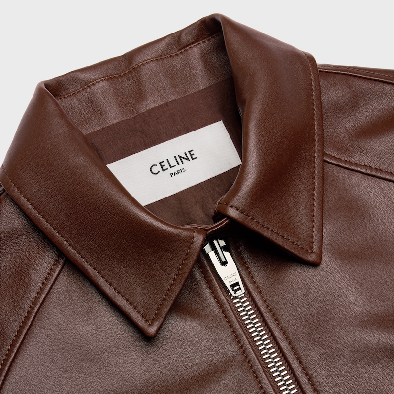 Jacke AUS Lammleder - MAHAGONIBRAUN -  - 1 | CELINE