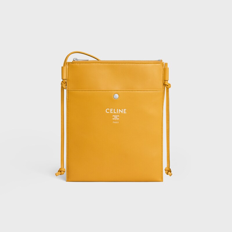 SHARP POUCH手袋 - MARIGOLD／白色 - 新品 - 1 | CELINE