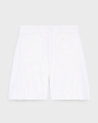 shorts 004 IN INDIGO cotton DENIM - RINSED WHITE -  - 1 | CELINE