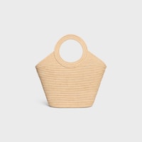 BRAIDED PANIER IN RAFFIA - NATURAL - SUMMER SELECTION - 2 | CELINE