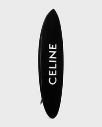 Surfboard in Fiberglass with celine logo in resin - BLACK -  - 2 | CELINE