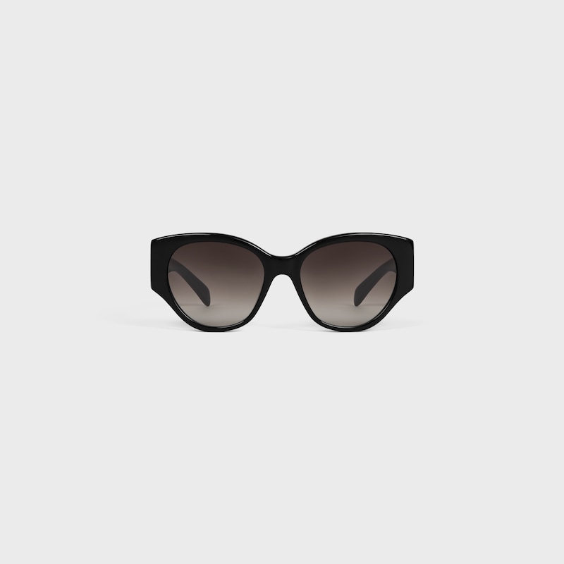 Triomphe XL 03 sunglasses in Acetate - BLACK -  - 1 | CELINE