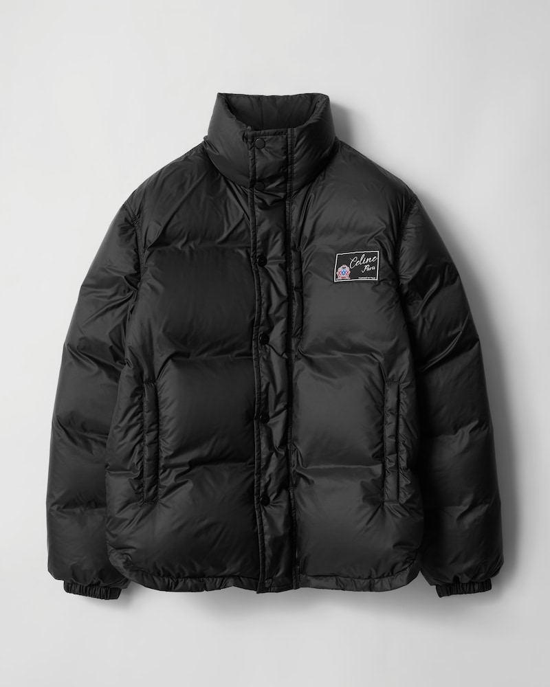 puffer jacket IN light nylon - BLACK -  - 1 | CELINE