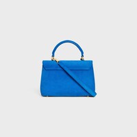 TEEN NINO BAG IN SUEDE CALFSKIN - ULTRA BLUE - HIVER CELINE - WINTER SELECTION - 2 | CELINE