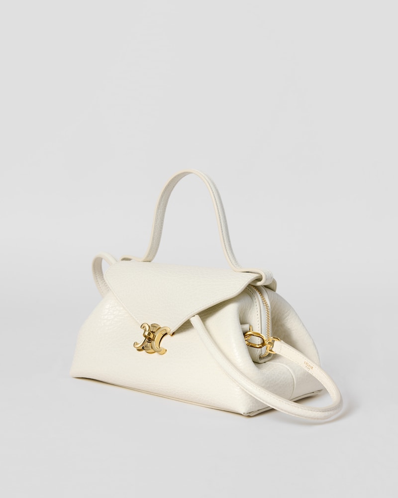 FLAIR BAG PICCOLA IN PELLE DI VITELLO GRANATA XL - BIANCO CREMA - PER LA SERA - 1 | CELINE