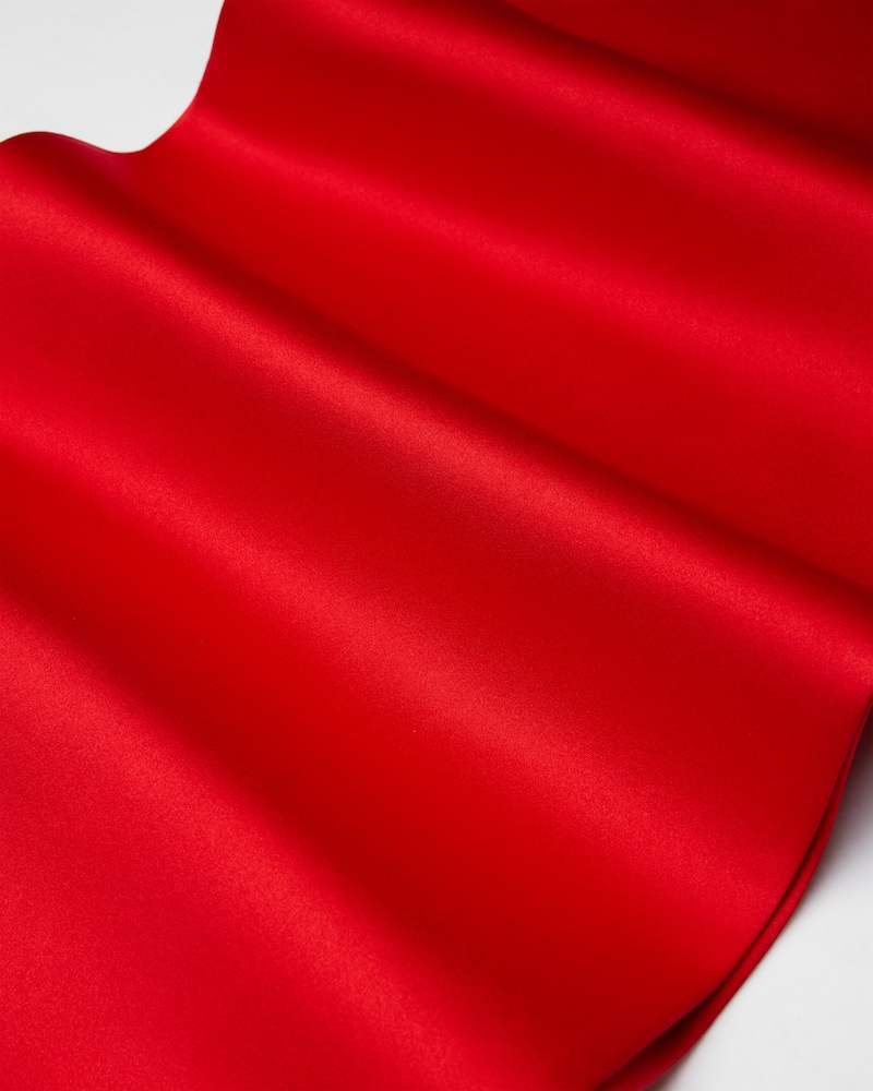 scarf IN silk satin - ROUGE -  - 1 | CELINE