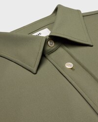 shirt IN WOOL - KAKI -  - 2 | CELINE