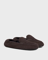 MOCASSIN ADAM EN CUIR DE VEAU VELOURS - MARRON FONCÉ -  - 2 | CELINE