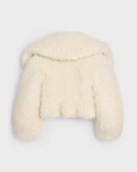 jacket IN fluffy wool - CRAIE -  - 2 | CELINE