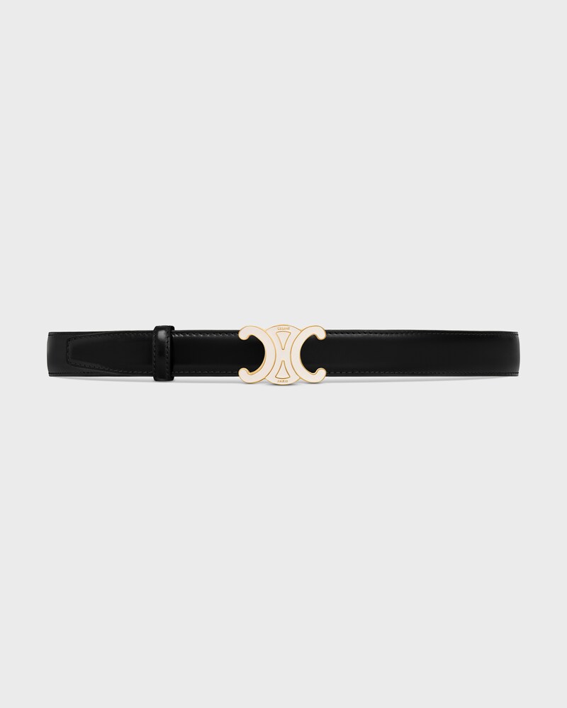Boucle Triomphe 25MM LAITON AVEC &eacute;MAIL -  -  - 1 | CELINE