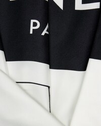 BIENVENUE BANDANA 55 - IVORY/BLACK -  - 3 | CELINE