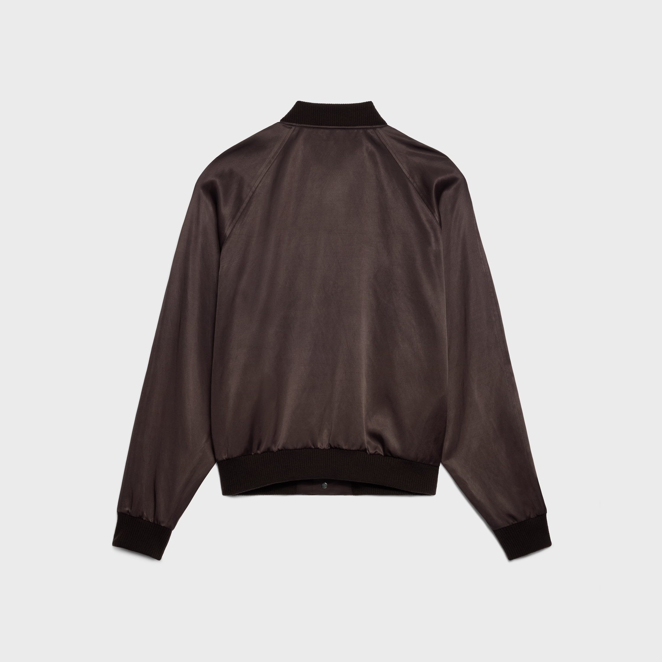 teddy jacket IN viscose satin - NOYER | CELINE