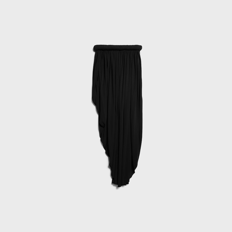 skirt IN viscose jersey - BLACK -  - 1 | CELINE