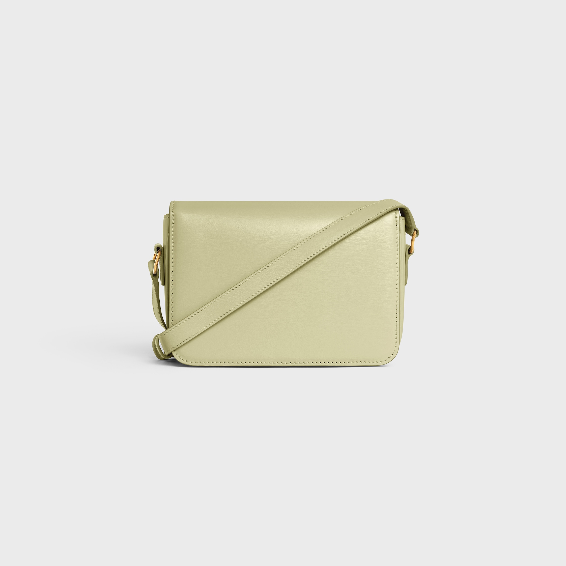 Celine セリーヌ　トリオンフ　トートバッグ　エコバッグ　グリーン　15点 ティーン トリオンフ バッグ / シャイニーカーフスキン - アーモンド