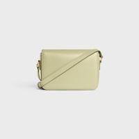 SAC TRIOMPHE TEEN EN veau brillant - ALMOND GREEN - TRIOMPHE - 2 | CELINE