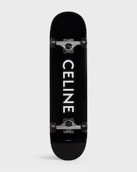 SKATEBOARD CELINE LOGO PRINT - BLACK -  - 1 | CELINE