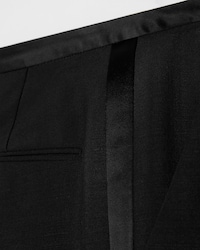 tux trousers IN mohair wool - BLACK -  - 2 | CELINE