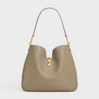 MEDIUM CAMILLE 16 SOFT BAG IN SMOOTH CALFSKIN - MODERN TAUPE - MÁS - 1 | CELINE