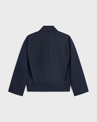 jacket IN cotton wool gabardine - NAVY -  - 2 | CELINE