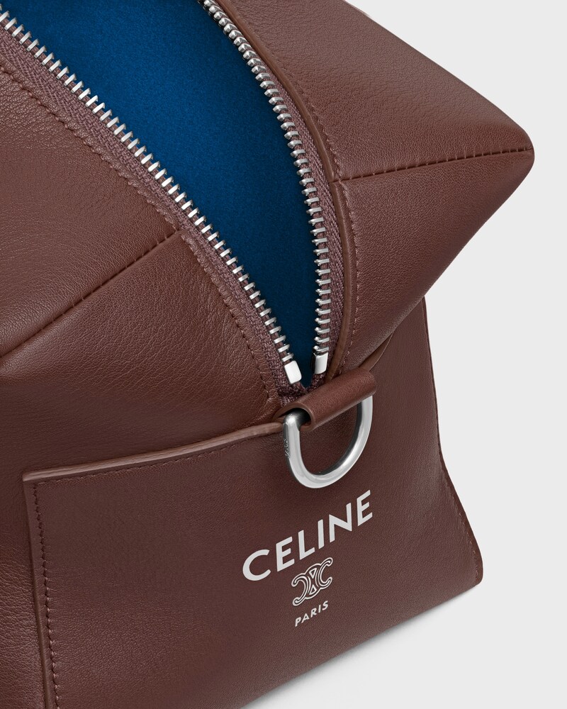 BOLSA TRANSVERSAL TAKE AWAY EM PELE DE BEZERRO LISA - CHESTNUT - BOLSAS TRANSVERSAIS - 1 | CELINE