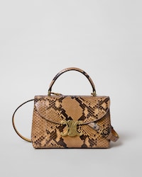 TEEN NINO BAG IN PYTHON - SOFT CAMEL - NINO - 1 | CELINE
