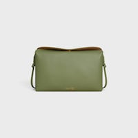 TRIO FLAP IN Smooth Lambskin - LIGHT KHAKI - EVENING - 1 | CELINE