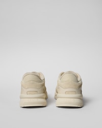 RUNNER SNEAKER IN CALFSKIN, SUEDE CALFSKIN AND MESH - ECRU -  - 2 | CELINE