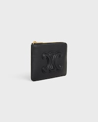 Coin Purse  IN smooth calfskin - BLACK - COIN HOLDERS - 2 | CELINE