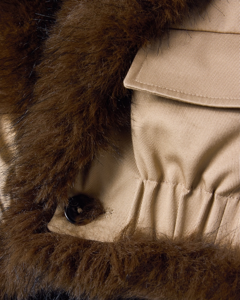 jacket IN cotton twill - BRITISH BEIGE -  - 1 | CELINE