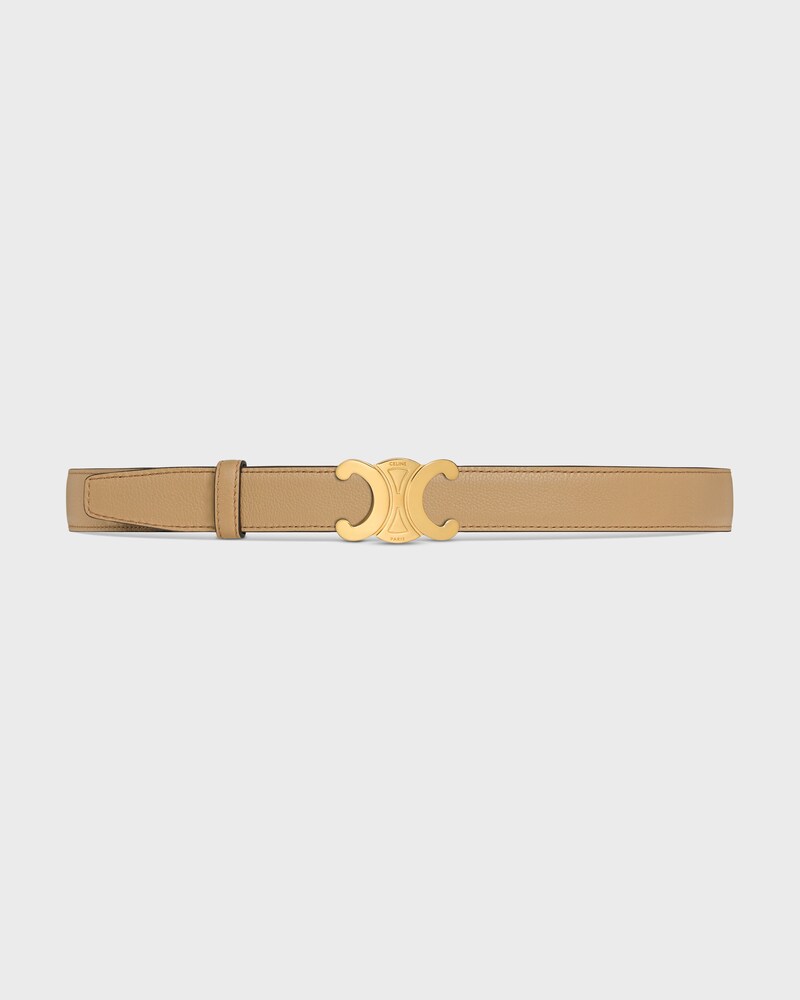Reversible Strap 25MM IN Smooth and Grained Calfskin -  -  - 1 | CELINE